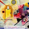 Jaune Rouge Bleu de Kandinsky - Puzzle Michèle Wilson