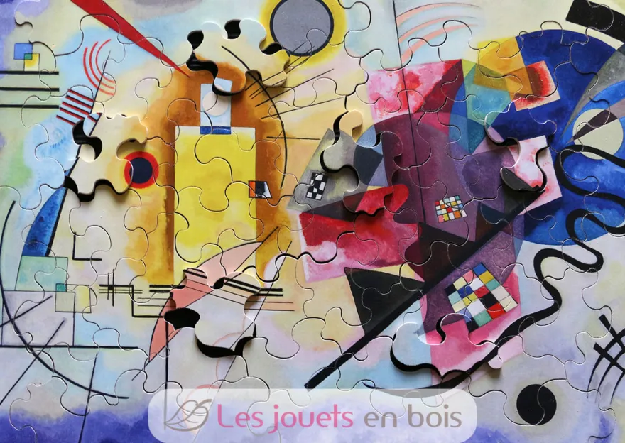 Jaune Rouge Bleu de Kandinsky - Puzzle Michèle Wilson