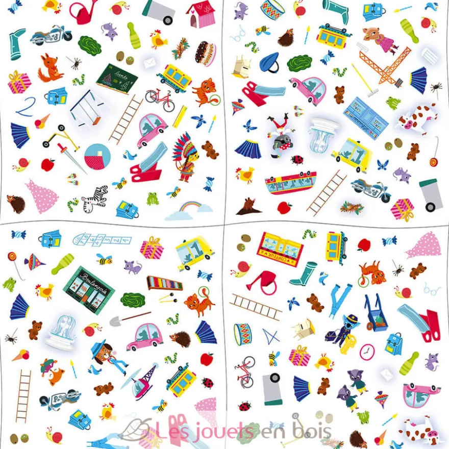 Jeu Cherche et Trouve - Lettres - Janod