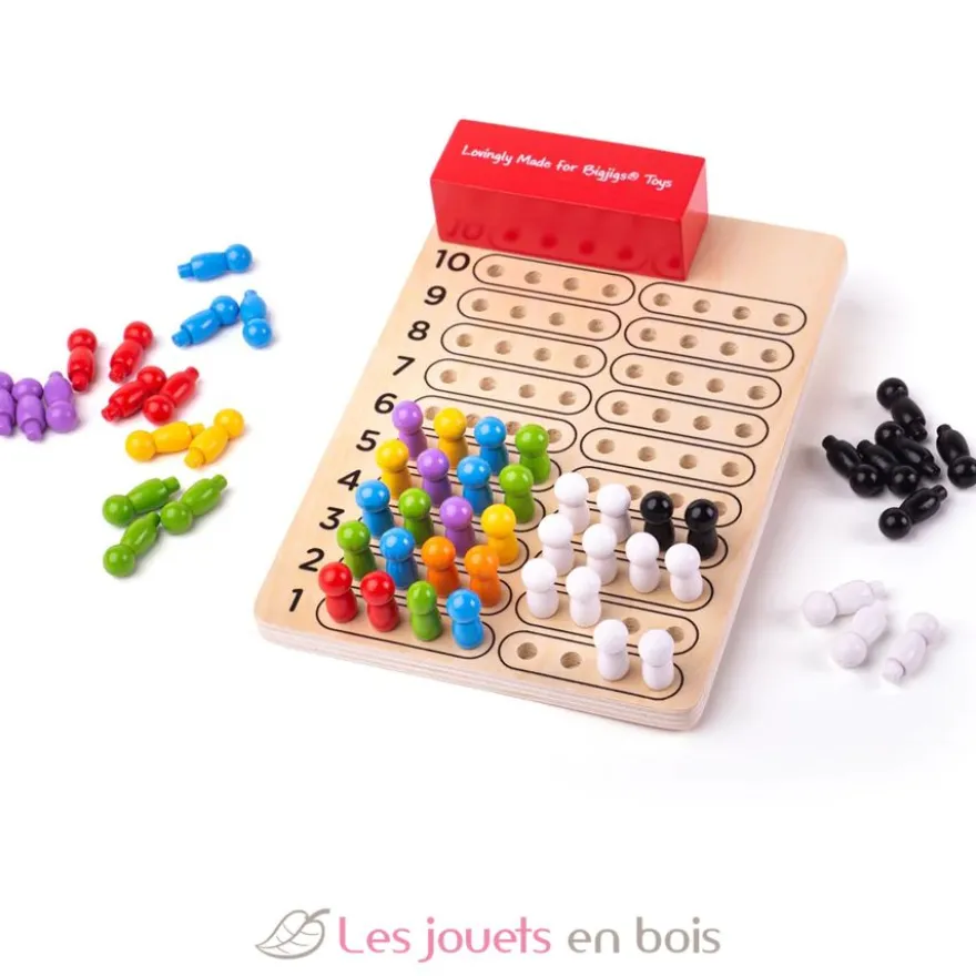 Jeu code secret en bois - Bigjigs Toys