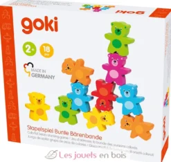 Jeu d'adresse oursons colorés - Goki