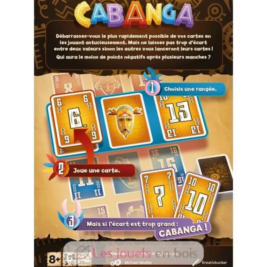 Jeu d'ambiance Cabanga - Gigamic