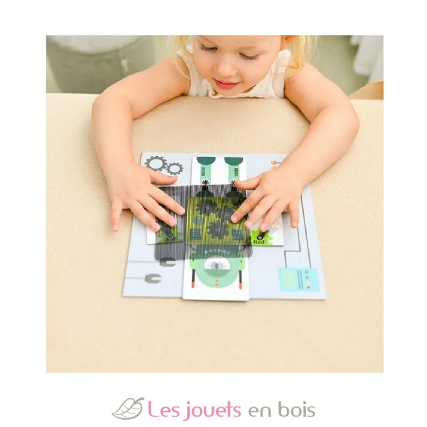 Jeu d'animation 3D robot magnétique - Mideer