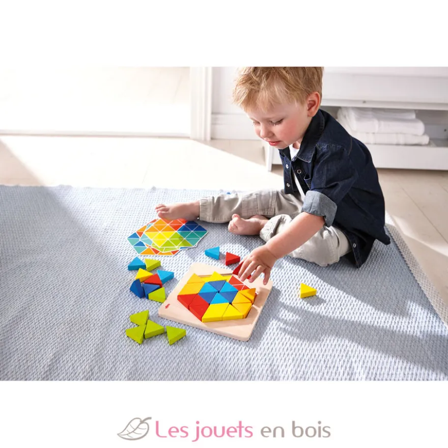 Jeu d’assemblage Triangles magiques - Haba