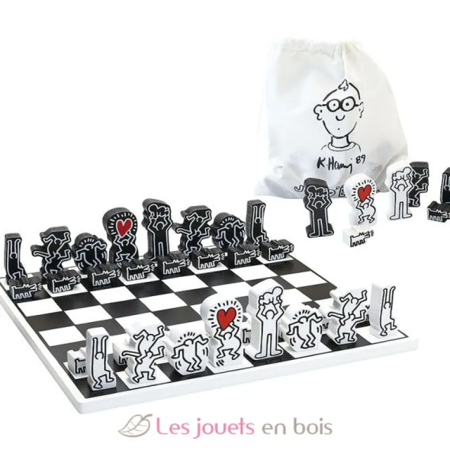 Jeu d'échecs Keith Haring - Vilac