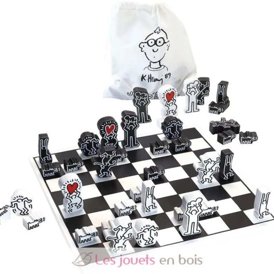 Jeu d'échecs Keith Haring - Vilac