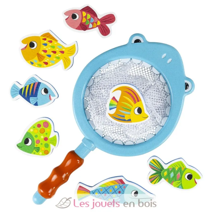 Jeu de bain Requin Attrape-Poissons bleu - Tiger Tribe