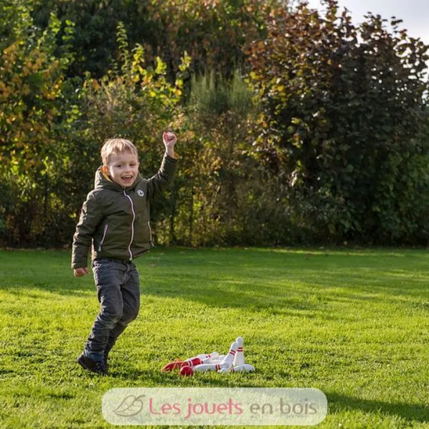 Jeu de bowling en bois - Egmont Toys