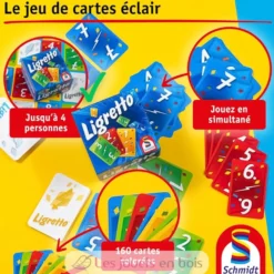 Jeu de cartes Ligretto rouge - Schmidt Spiele