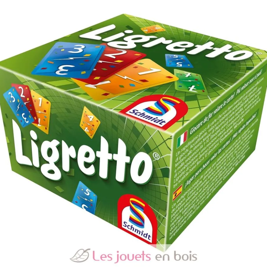 Jeu de cartes Ligretto vert - Schmidt Spiele