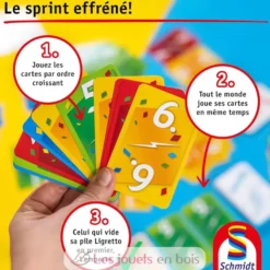 Jeu de cartes Ligretto vert - Schmidt Spiele