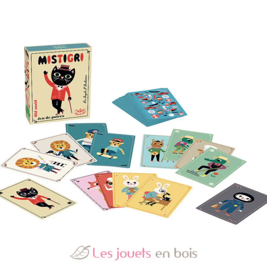Jeu de cartes Mistigri Ingela P.Arrhenius - Vilac