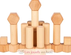 Jeu de construction en bois naturel - Goki