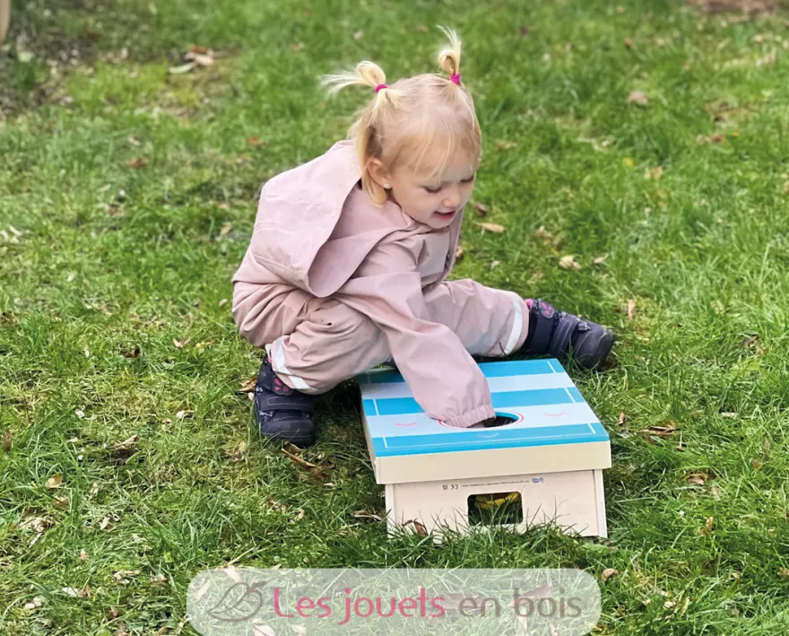 Jeu de Cornhole et de Sling Puck en bois - Small foot