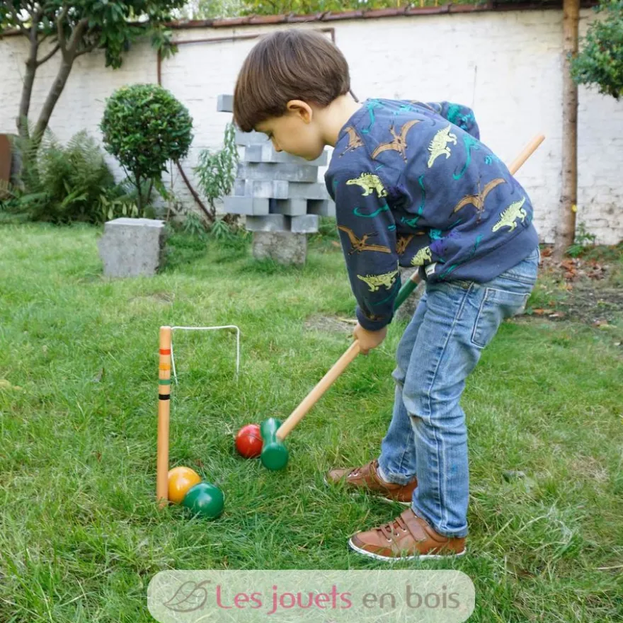 Jeu de Croquet en bois - Egmont Toys