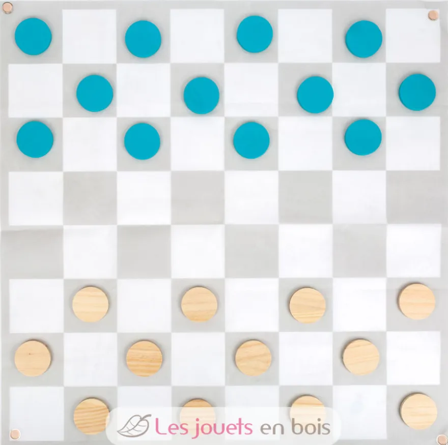 Jeu de dames et échecs - Small Foot company