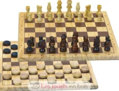 Jeu de Dames et d'Echecs - Jeujura