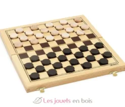 Jeu de dames pliant - Jeujura