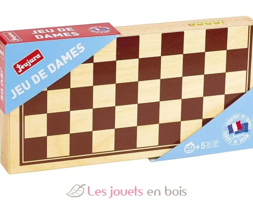 Jeu de dames pliant - Jeujura