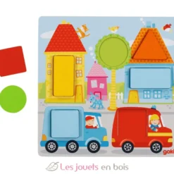 Jeu de dés couleurs et formes - Goki