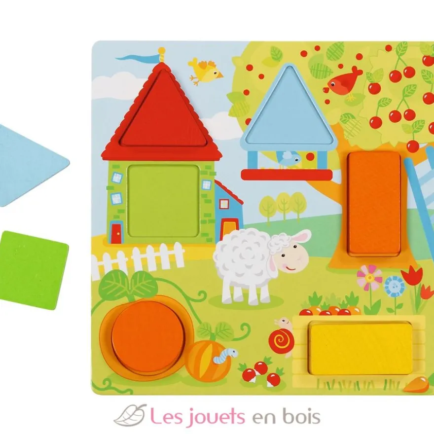 Jeu de dés couleurs et formes - Goki