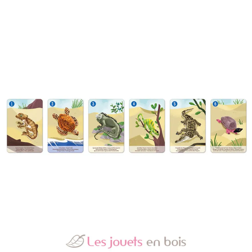 Jeu de 7 Familles le Règne Animal - Janod