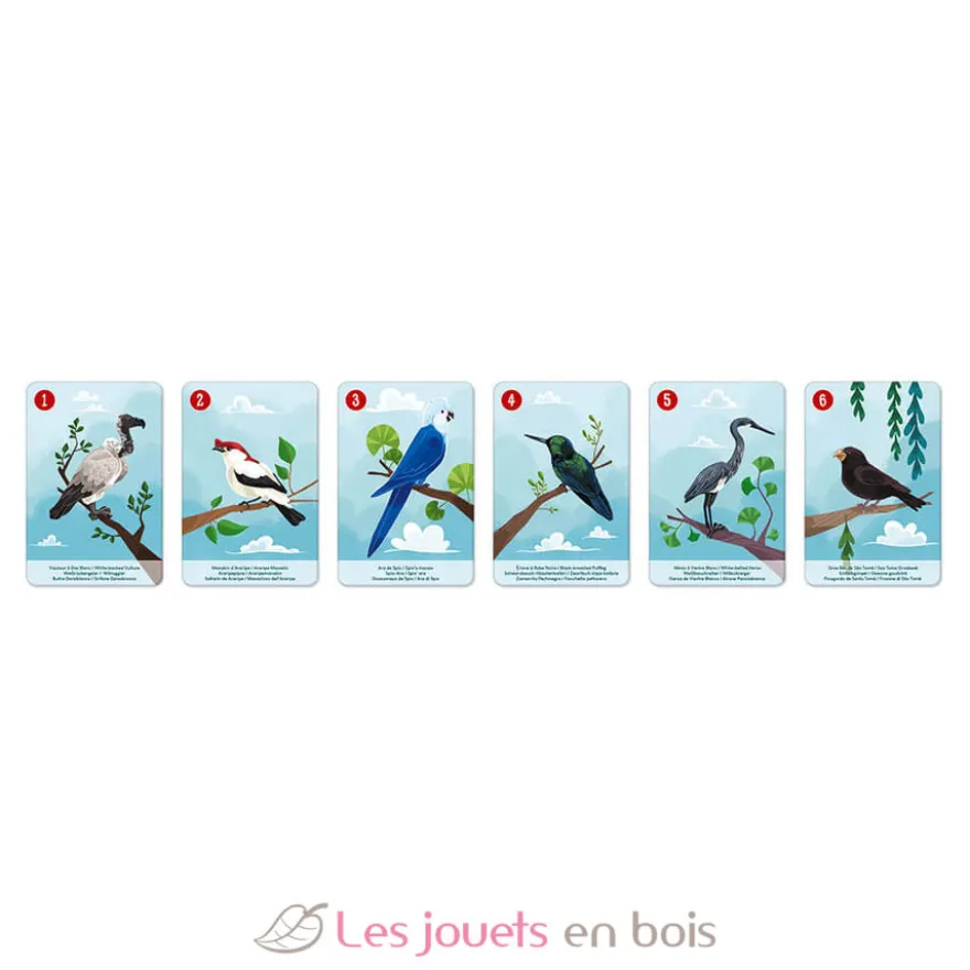 Jeu de 7 Familles le Règne Animal - Janod