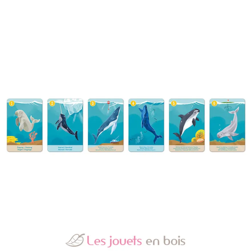 Jeu de 7 Familles le Règne Animal - Janod