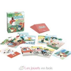 Jeu de 7 familles Michelle Carlslund - Vilac