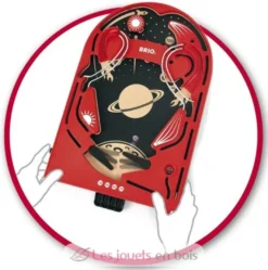 Jeu de flipper rouge - Brio