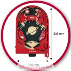 Jeu de flipper rouge - Brio