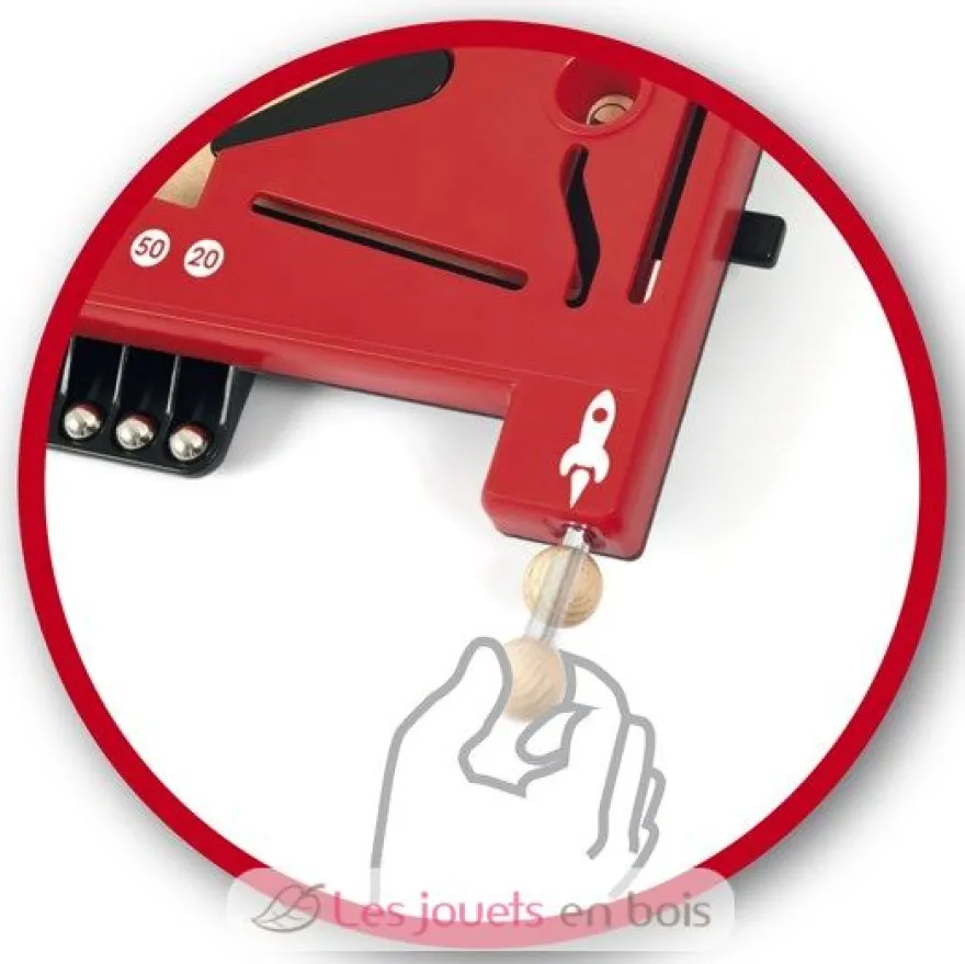 Jeu de flipper rouge - Brio