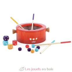 Jeu de fondue magnétique Piquépique - Bois - Vilac