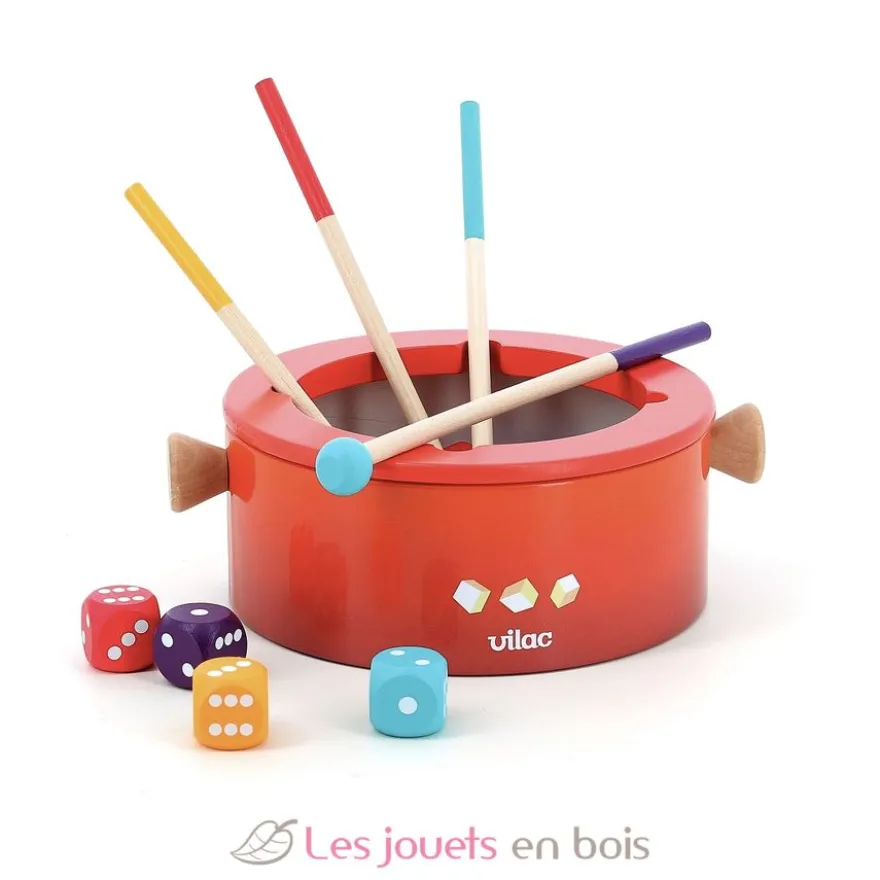 Jeu de fondue magnétique Piquépique - Bois - Vilac