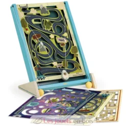 Jeu de labyrinthe à ficelles Routatrous - Bois - Vilac