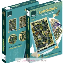 Jeu de labyrinthe à ficelles Routatrous - Bois - Vilac
