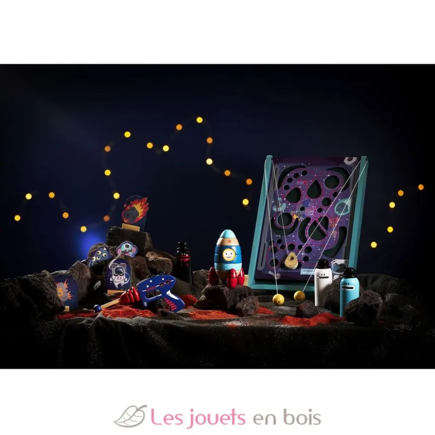 Jeu de labyrinthe à ficelles Routatrous - Bois - Vilac