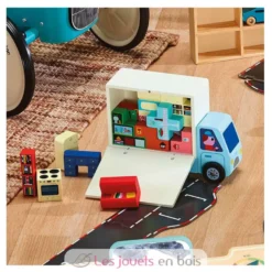 Jeu de logique en bois Déménagement - Vilac
