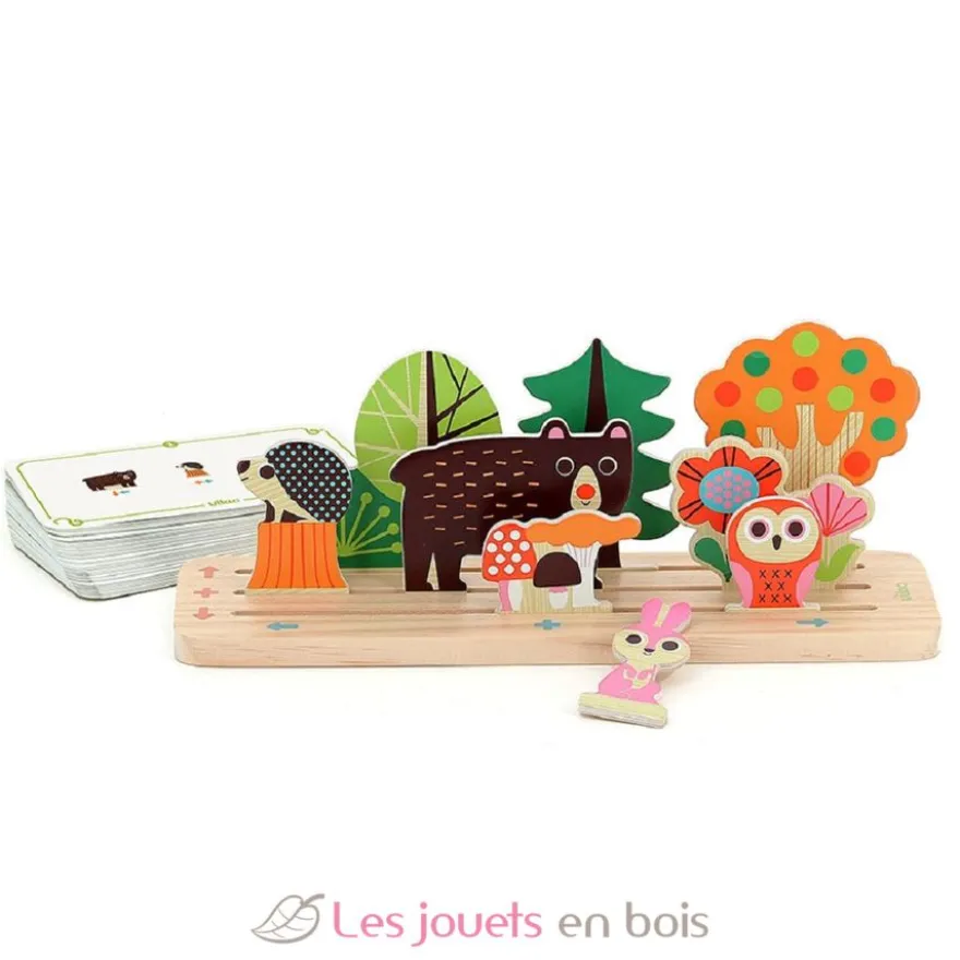 Jeu de logique en bois La forêt - Vilac