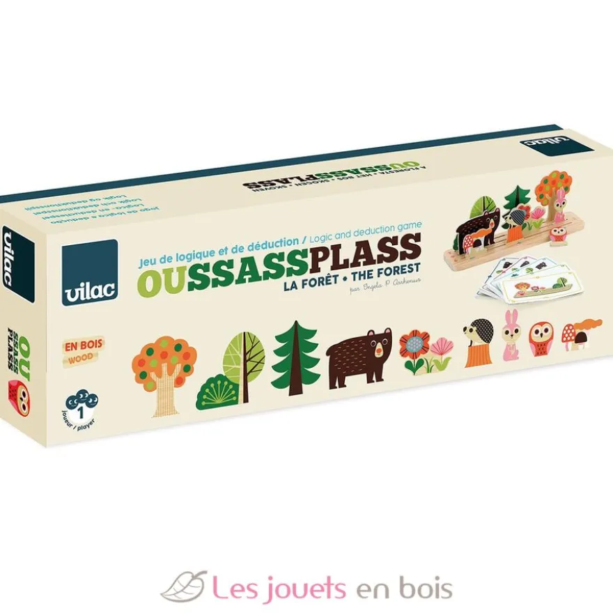 Jeu de logique en bois La forêt - Vilac