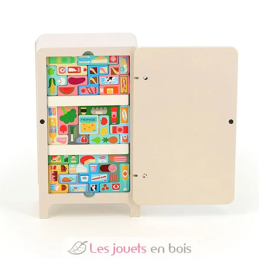 Jeu de logique en bois Le Frigo - Vilac
