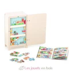 Jeu de logique en bois Le Frigo - Vilac