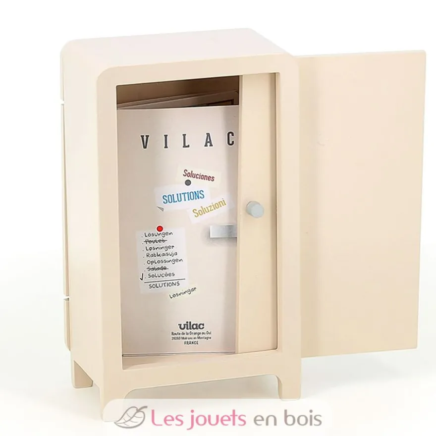 Jeu de logique en bois Le Frigo - Vilac
