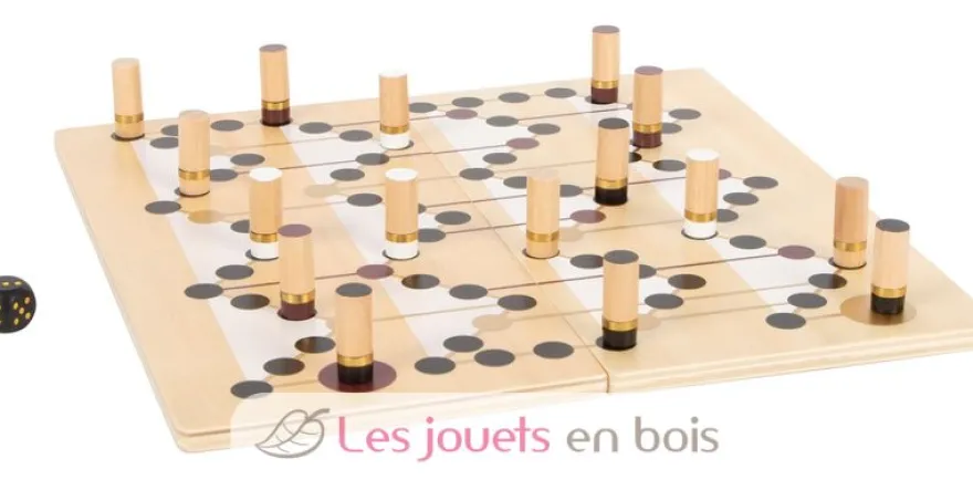 Jeu de Ludo et d'échelles Gold Edition - Small Foot company