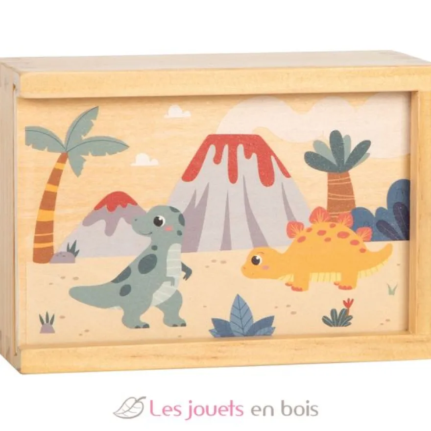 Jeu de mémo Dino en bois - small foot