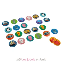 Jeu de mémo pour le bain - Janod