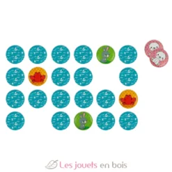 Jeu de mémo pour le bain - Janod