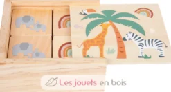 Jeu de mémo Safari en bois - small foot