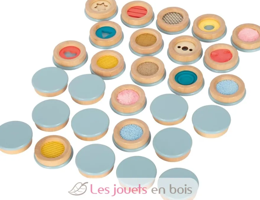Jeu de mémo tactile Sensory - Small Foot company