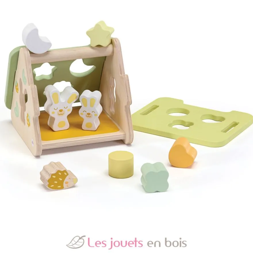 Jeu d'encastrement en bois Lapin - Sevi